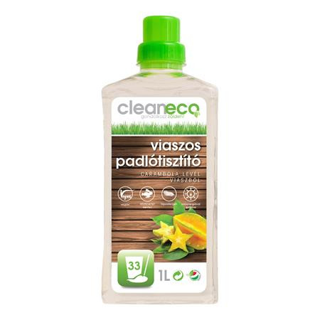 Padlótisztító, viaszos, organikus, 1 l, CLEANECO (KHT657)