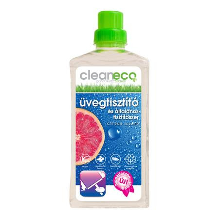 Általános felület- és üvegtisztítószer, organikus, 1 l, CLEANECO (KHT660)