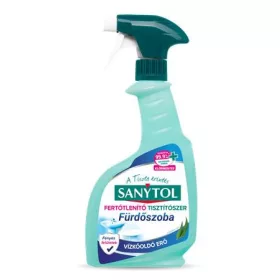   Fürdőszobai felülettisztító- és fertőtlenítő spray, 500 ml, SANYTOL (KHT743)