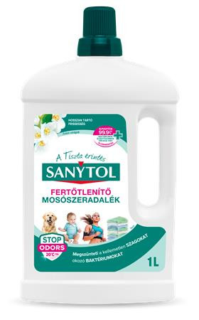 Fertőtlenítő mosószeradalék, 1 l, SANYTOL (KHT748)