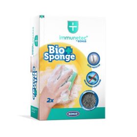   Mosogatószivacs, 2 db, BONUS Bioactive Sponge Immunetec (KHT775)