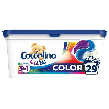Mosókapszula, 29 db, COCCOLINO Care Color (KHT830)
