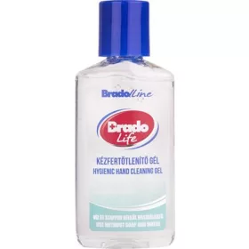 Kézfertőtlenítő gél, kupakos, 50 ml, BRADOLIFE (KHT871)