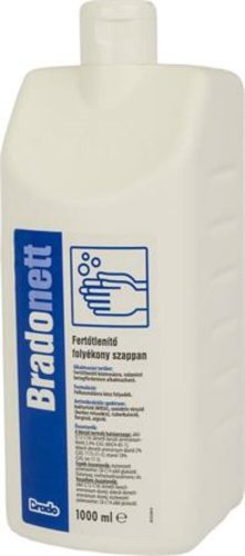 Folyékony szappan, fertőtlenítő, 1 l, BRADONETT (KHT875)