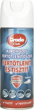 Fertőtlenítő spray, 400 ml, BRADOCLUB, neutral (KHT885)