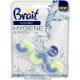 WC tisztító blokk, 2 fázisú, 45 g, Brait Hygiene and fresh, óceán (KHT923)