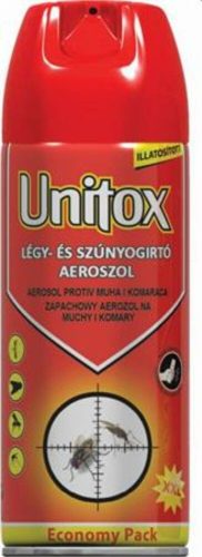 Légy- és szúnyogirtó aeroszol, 200 ml, UNITOX, illatosított (KHT948)