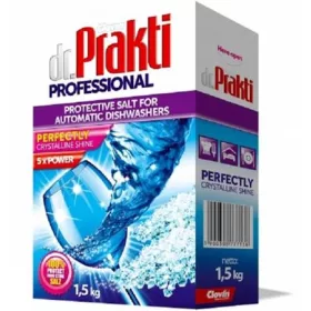 Mosogatógép vízlágyító só, 1,5 kg, DR PRAKTI (KHT949)