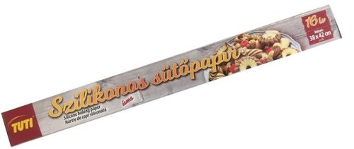 Sütőpapír, szilikonos, 16 ív, TUTI (KHT963)