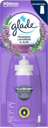 Illatosító készülék utántöltő, 18 ml, GLADE by brise Sense&Spray, levendula (KHTB13)