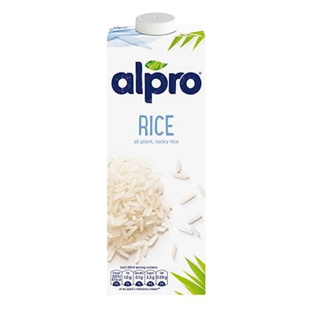 Növényi ital, dobozos, 1 l, ALPRO, rizs (KHTEJAR)