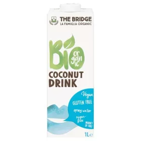   Növényi ital, bio, dobozos, 1 l, THE BRIDGE, kókusz (KHTEJBK)