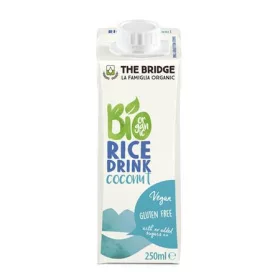   Növényi ital, bio, dobozos, 0,25 l, THE BRIDGE, rizs, kókuszos (KHTEJBRK25)