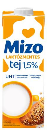 Tartós tej, dobozos, laktózmentes, 1 l, MIZO (KHTEJLAK)