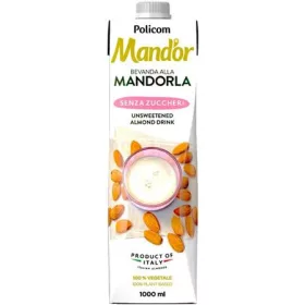   Növényi ital, cukormentes, dobozos, 1 l, MAND'OR Prémium, mandula (KHTEJMP02)