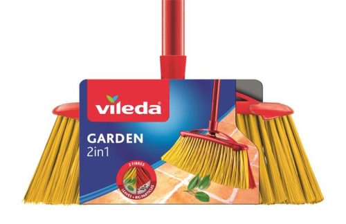 Partvis, kültéri, nyéllel, VILEDA 2in1 Garden (KHTV12)