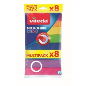 Törlőkendő, mikroszállal, VILEDA Colors (KHTV51)