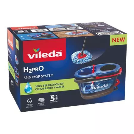 Forgó felmosószett, pedálos, VILEDA H2PrO (KHTV89)