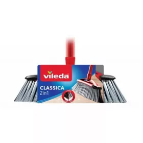   Partvis, nyéllel, bútorvédő peremmel, VILEDA Classica 2in1, piros (KHTV98)