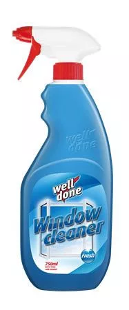 Ablaktisztító, 750 ml, szórófejes, WELL DONE Fresh (KHTWD14)