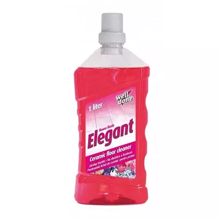 Padlótisztító, járólaphoz, 1 l, WELL DONE Elegant (KHTWD16)