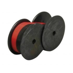   Festékszalag 13 mm-es két orsós számológéphez, írógépekhez, VICTORIA TECHNOLOGY GR 51, piros-fekete (KV051PF)