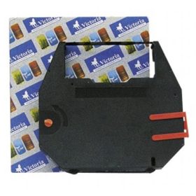   Festékszalag Brother AX10 írógéphez, VICTORIA TECHNOLOGY GR 153C, fekete (KV153C)