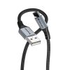 USB kábel, USB-A - USB-C, 1,2m, VERBATIM, fekete (KV31843)