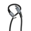 USB kábel, USB-C - Lightning (Apple), 1,2m, VERBATIM, fekete (KV31844)