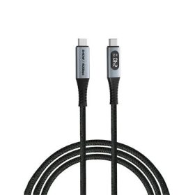   USB kábel, USB-C - USB-C, 1,2 m, 240W, teljesítménykijelzővel, VERBATIM (KV31849)