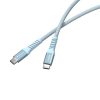USB kábel, USB-C - USB-C, 1,2 m, 100W, mágneses, VERBATIM, kék (KV31856)