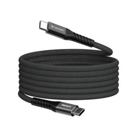  USB kábel, USB-C - USB-C, 1,2 m, 100W, mágneses, VERBATIM, fekete (KV31863)