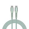 USB kábel, USB-C - USB-C, 1,2 m, 60W, mágneses, VERBATIM, zöld (KV31864)
