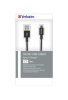 USB kábel, USB - micro USB, 1 m, VERBATIM, fekete (KV48863)