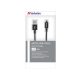USB kábel, USB - micro USB, 1 m, VERBATIM, fekete (KV48863)