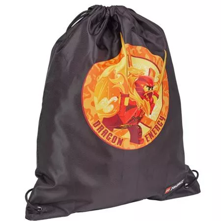 Tornazsák, LEGO Ninjago Dragon Energy, fekete-mintás (L100342502)