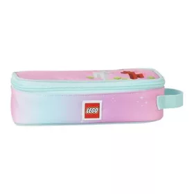   Tolltartó, szögletes, cipzáras, LEGO Iconic Sparkle, rózsaszín-mintás (L100522406)