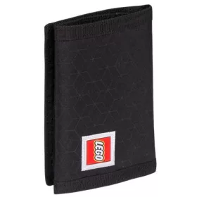   Pénztárca, tépőzáras, LEGO Bricks, fekete-mintás (L101032511)