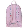 Hátizsák, dulpa rekeszes, LEGO Flowers, rózsaszín-mintás (L202222506)