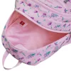 Hátizsák, dulpa rekeszes, LEGO Flowers, rózsaszín-mintás (L202222506)