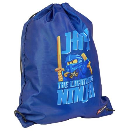 Tornazsák, LEGO Ninjago Jay, kék-mintás (L202862512)