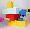 Tárolódoboz, szögletes, LEGO, sárga (L40011732)