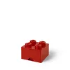 Tárolódoboz, fiókos, LEGO Brick, piros (L40051730)