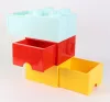 Tárolódoboz, fiókos, LEGO Brick, piros (L40051730)