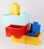 Tárolódoboz, fiókos, LEGO Brick, vízkék (L40051742)