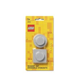Mágnes, 2 különböző forma, LEGO, szürke (L40101740)