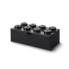 Tárolódoboz íróasztalra, fiókos, LEGO Brick 4x2, fekete (L40211733)