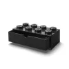 Tárolódoboz íróasztalra, fiókos, LEGO Brick 4x2, fekete (L40211733)