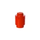 Tárolódoboz, henger, LEGO, piros (L40301730)