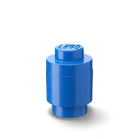Tárolódoboz, henger, LEGO, kék (L40301731)